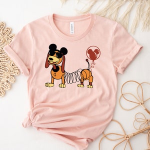 Disney Slinky Dog Shirt, Toy Story Shirt, Disney Characters Shirt, Mickey Ears Slinky Dog Shirt, Slinky Dog Lover Gift, Disney Family Shirt image 4