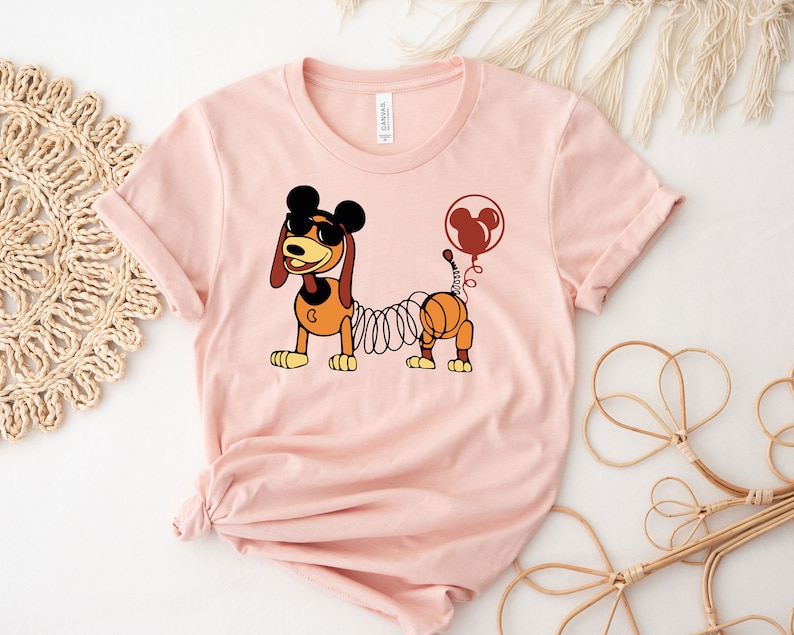 Disney Slinky Dog Shirt, Toy Story Shirt, Disney Characters Shirt, Mickey Ears Slinky Dog Shirt, Slinky Dog Lover Gift, Disney Family Shirt image 4