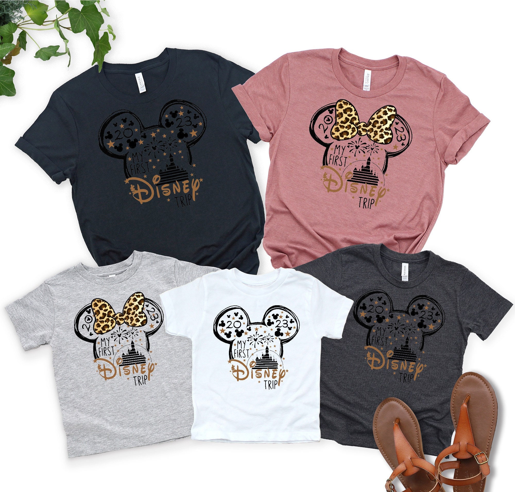 Discover 2023 My First Disney Trip Shirt, Mickey Mouse Shirt, Ready To Press DTF Print, Disney Family Shirt, Minnie Mouse Shirt, Disney Trip Shirt