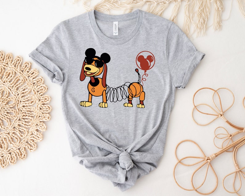 Disney Slinky Dog Shirt, Toy Story Shirt, Disney Characters Shirt, Mickey Ears Slinky Dog Shirt, Slinky Dog Lover Gift, Disney Family Shirt image 5