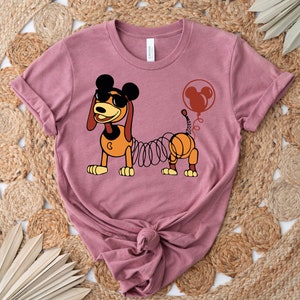Disney Slinky Dog Shirt, Toy Story Shirt, Disney Characters Shirt, Mickey Ears Slinky Dog Shirt, Slinky Dog Lover Gift, Disney Family Shirt image 7