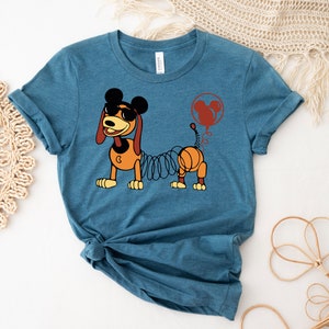 Disney Slinky Dog Shirt, Toy Story Shirt, Disney Characters Shirt, Mickey Ears Slinky Dog Shirt, Slinky Dog Lover Gift, Disney Family Shirt image 8