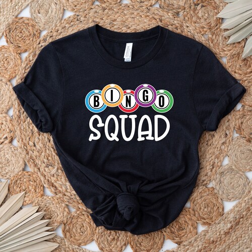Bingo Squad Shirt, Bingo Player Shirt, Game Day Shirt, Bingo Game Lover Shirt, Vintage Shirt, Funny Bingo Shirt, Gift For Bingo Player