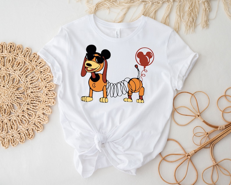 Disney Slinky Dog Shirt, Toy Story Shirt, Disney Characters Shirt, Mickey Ears Slinky Dog Shirt, Slinky Dog Lover Gift, Disney Family Shirt image 3