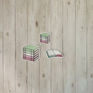 Abrosexual Pride Book Stickers