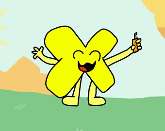 Angry Four From BFDI and BFB - Etsy