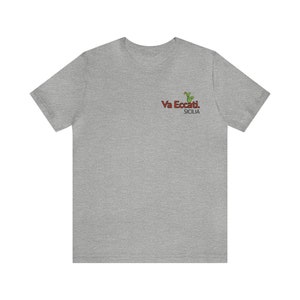 Sizilien Shirt- Sizilianisch- Italienisches T-Shirt-Sicillin Va Eccati Tee
