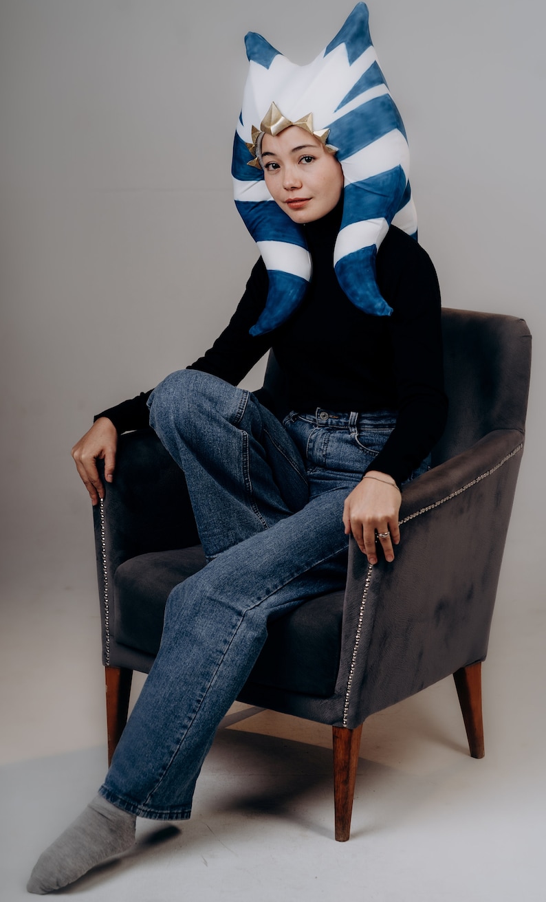 Ahsoka Tano Headpiece Montrals Ahsoka Tano From the Season 3 Etsy