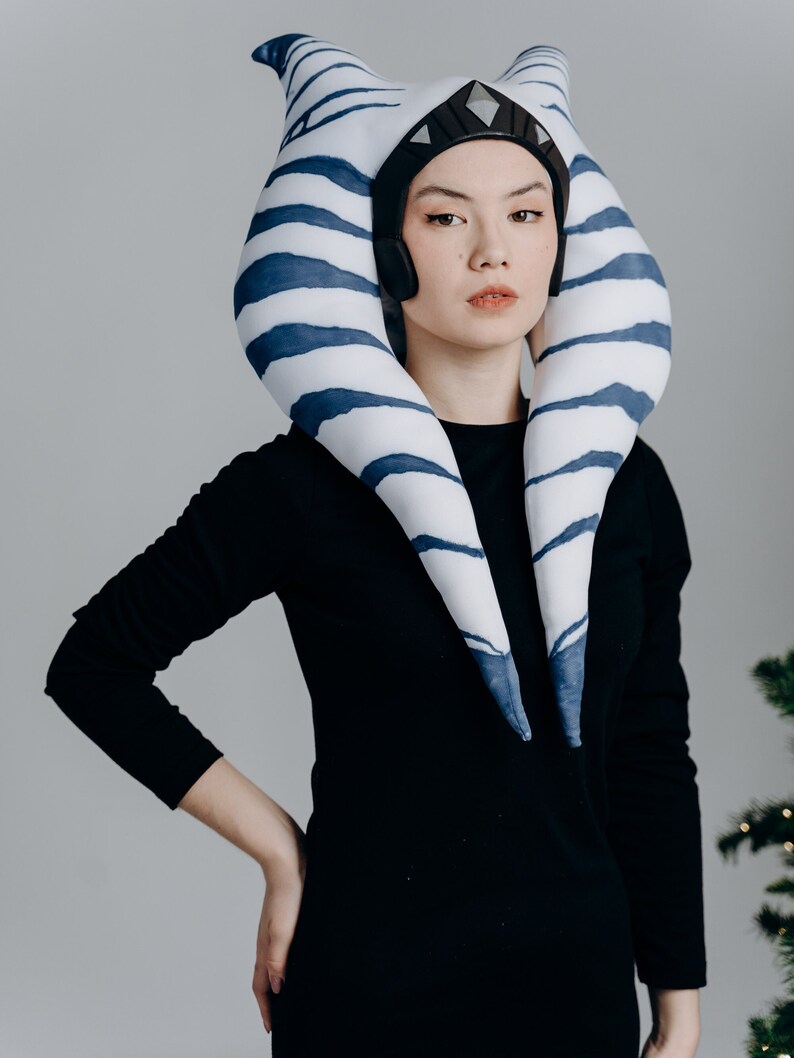 Ahsoka Tano Headpiece Montrals Ahsoka Tano From the Mandalorian Lekku