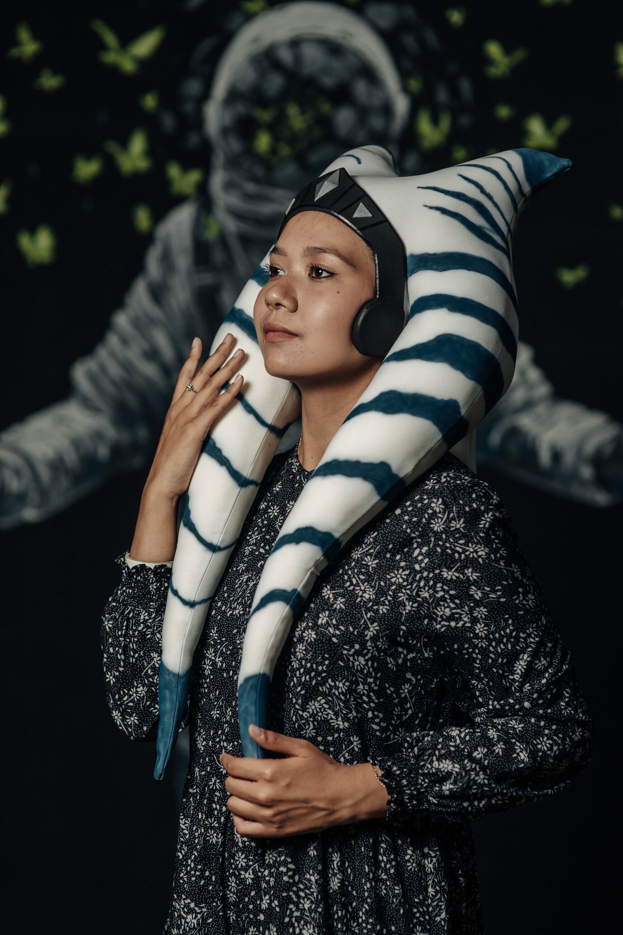 Ahsoka Tano Headpiece Montrals Ahsoka Tano From the Etsy