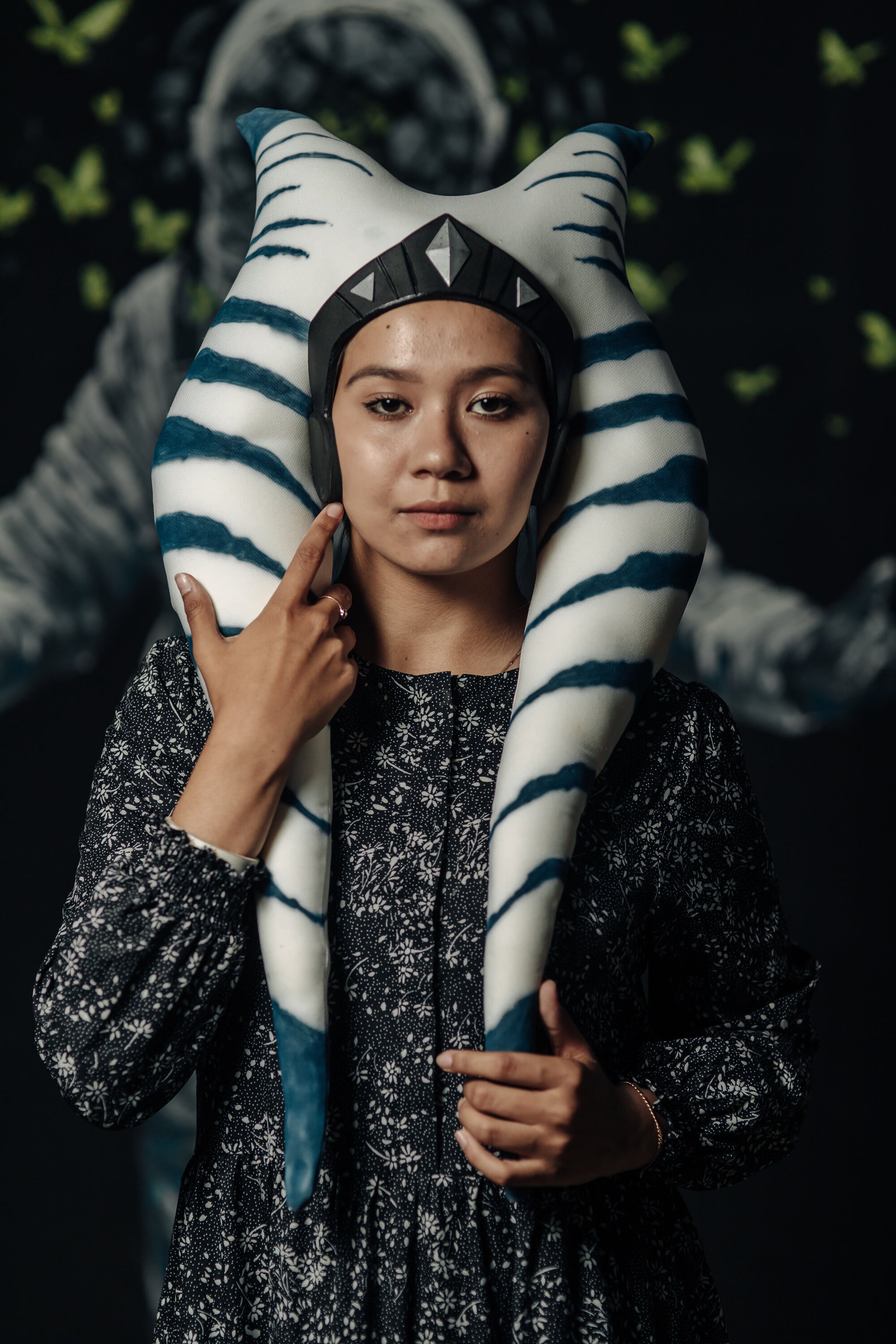 Ahsoka Tano Headpiece Montrals Ahsoka Tano From the Etsy