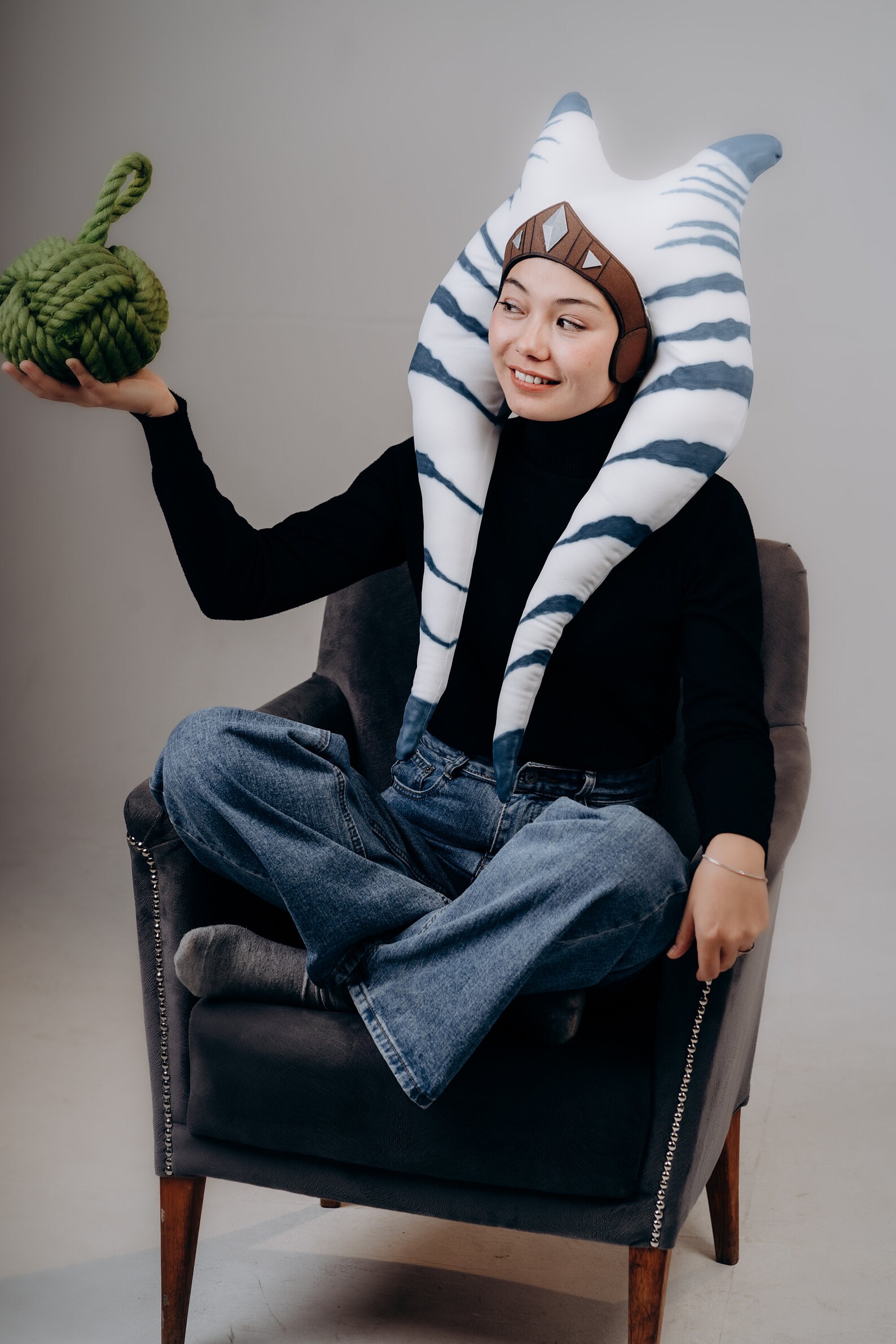 Ahsoka Tano Headpiece Montrals Ahsoka Tano From the Etsy