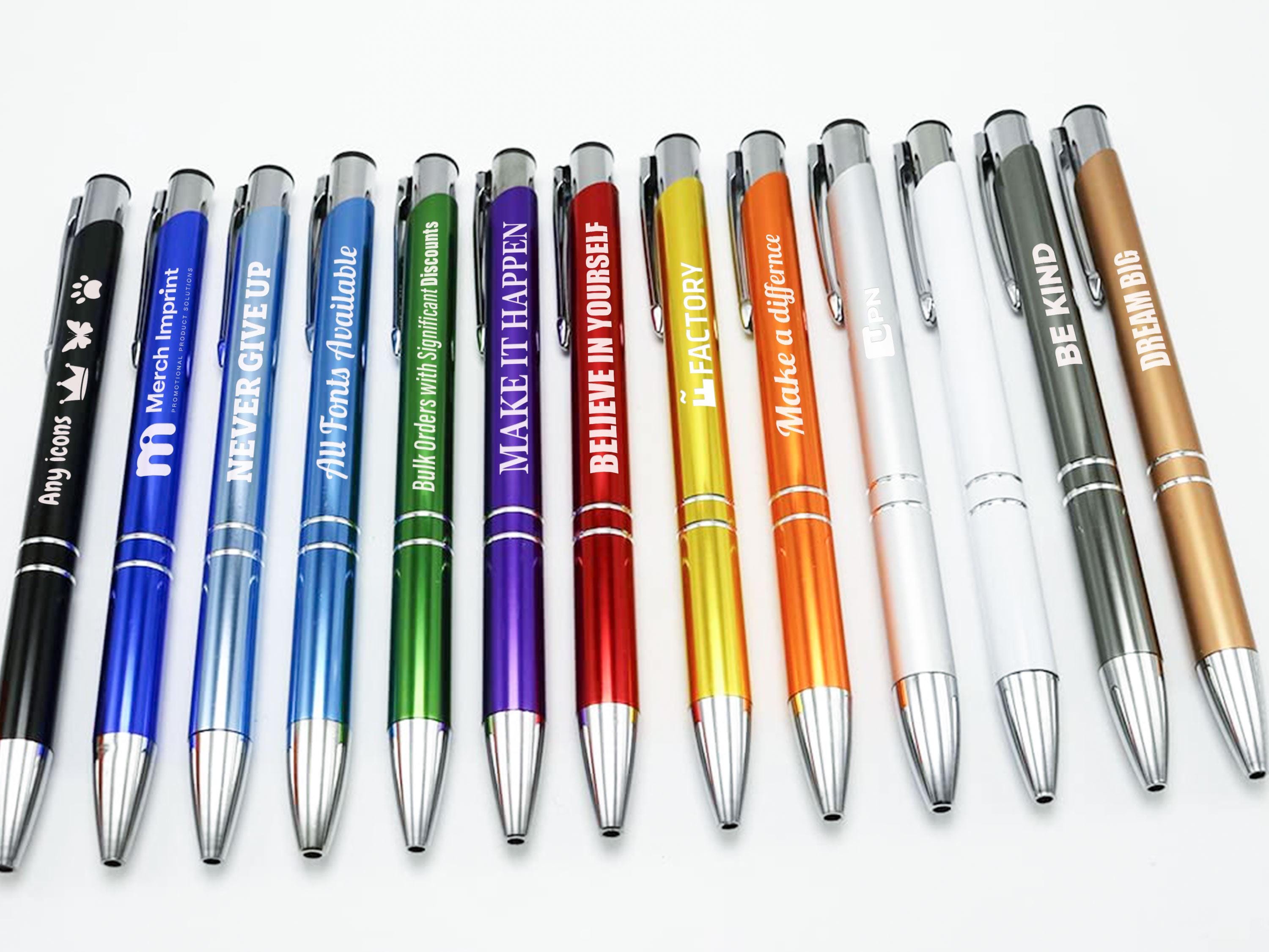 Personalised Metal Pens Bulk Order
