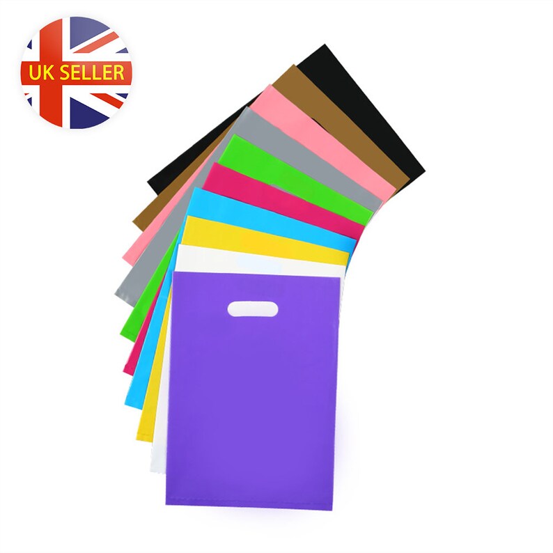 1001000pcs Personalised Plastic Carrier Bags With Your Logo, Custom