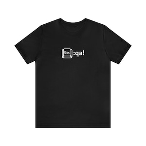 LinuxオタクのためのVi/Vim/NeovimをやめるTシャツ - 面白い技術オタクのユーモアギフト