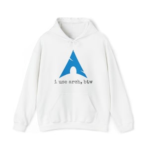 I use Arch, btw - Unisex Heavy Blend Hoodie - Tech-Inspired Comfort Wear for All