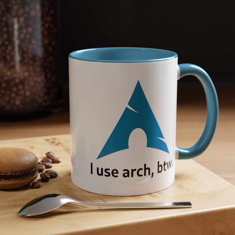 I Use Arch, Btw - Available in 11 Oz and 15 Oz - Nerd Gift, Arch Linux ...
