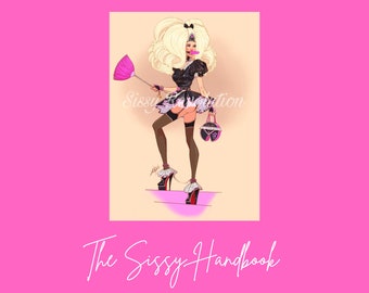 The Sissy Handbook - Sissy Tasks, Sissy Ideas, Guide for Sissies, Sissy training, Femdom ideas, Dominant female