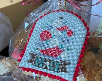 Cross-Stitch Ornament Finishing