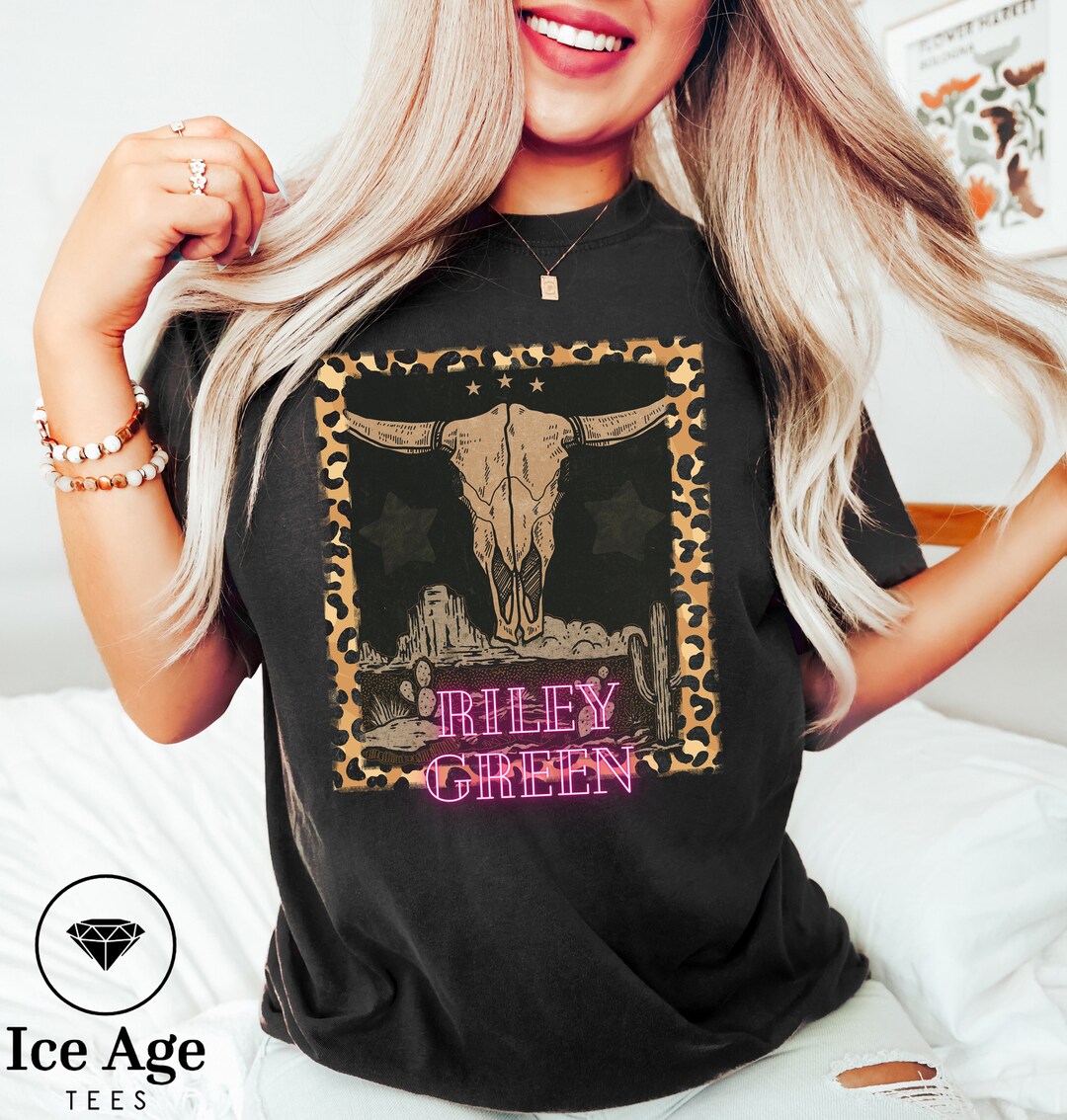 Riley Green Shirt Riley Green Concert Shirt Country Etsy