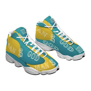 Mens Curved Christian Basketball Shoes MOG