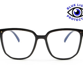 Blue Light Blocking Glasses for Computer and Gaming, Computer Glasses That Relieve Eye Strain and Eye Fatigue for Men and Women