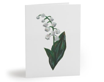 Lily of the Valley Painting- Card Set
