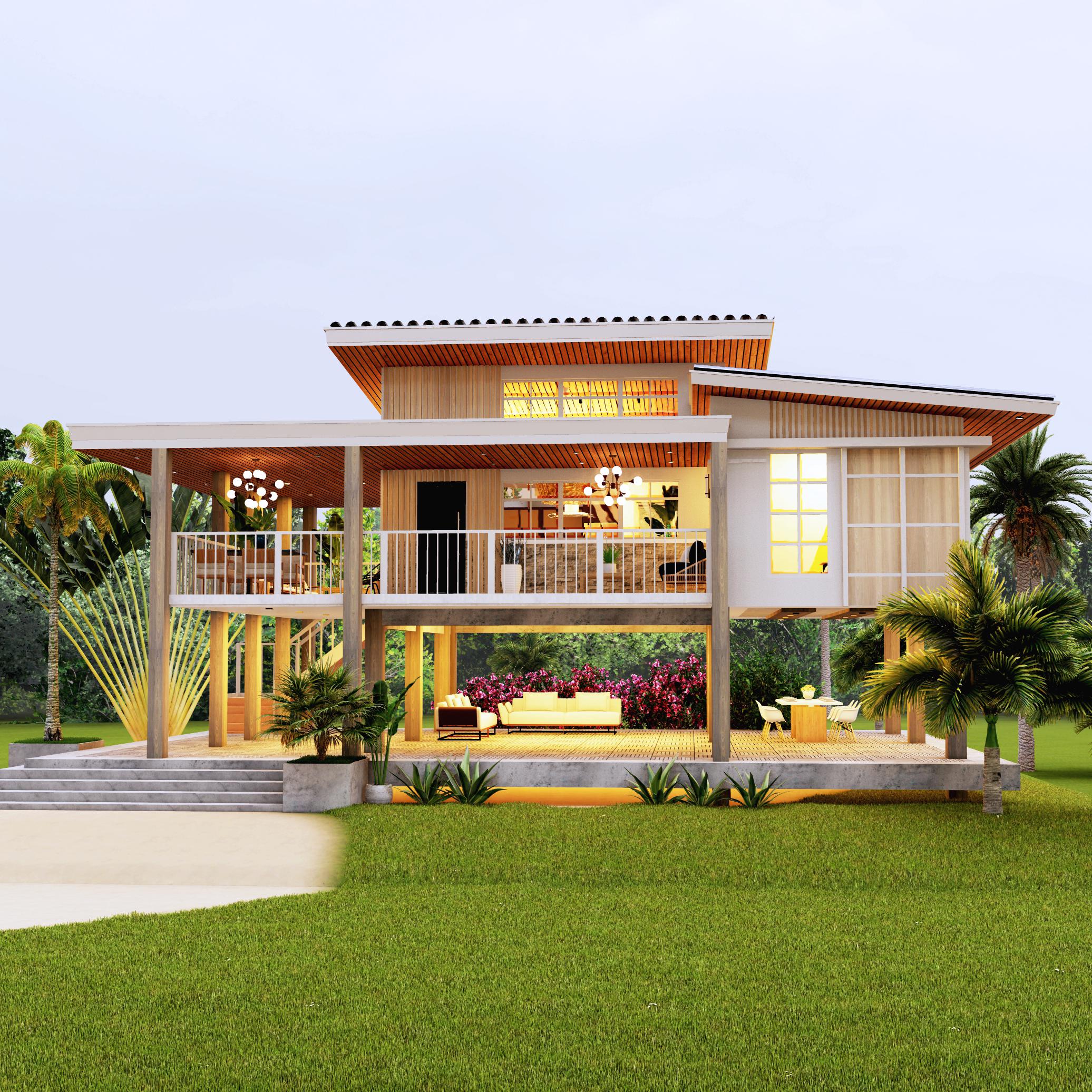 H00317| Simple House Plan | Modern 2-bedroom Layout | Instant Download ...
