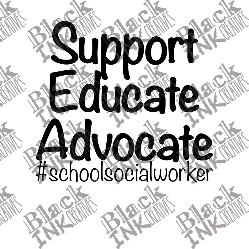 School Social Worker SVG Etsy