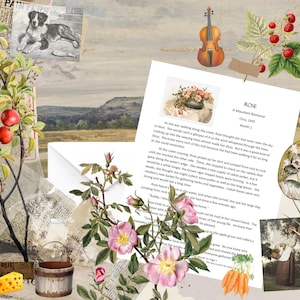 Rosa, un romance de montaña, cartas de hierbas, historias de suscripción mensual