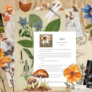 Lily, A Medieval Romance, The Herb Letters, Monthly Subscription Stories