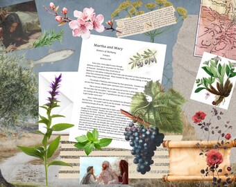 Martha und Maria, Schwestern von Bethanien, The Herb Letters, Monatliche Abonnement-Geschichten