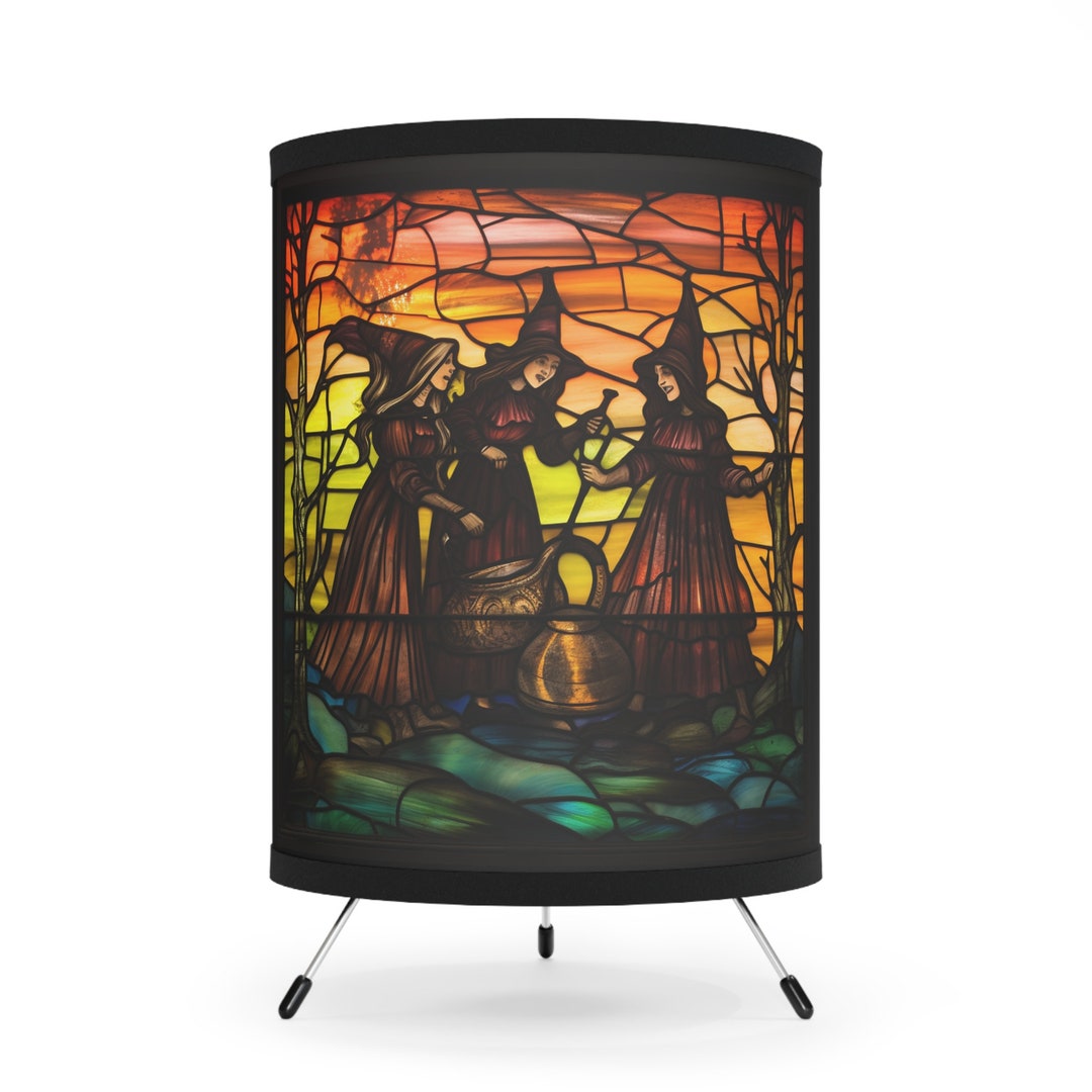 Personalized Halloween Lightup Witch Custom Light up Etsy