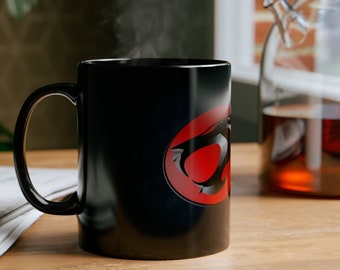 ThunderCats mug ceramic cup with logo and lettering from the 80s cartoon series coffee cup