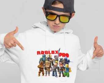 Sweat à capuche Roblox Pro Kids - Avatars de Roblox - Sweat à capuche pour jeunes Sweat à capuche Youth Heavy Blend