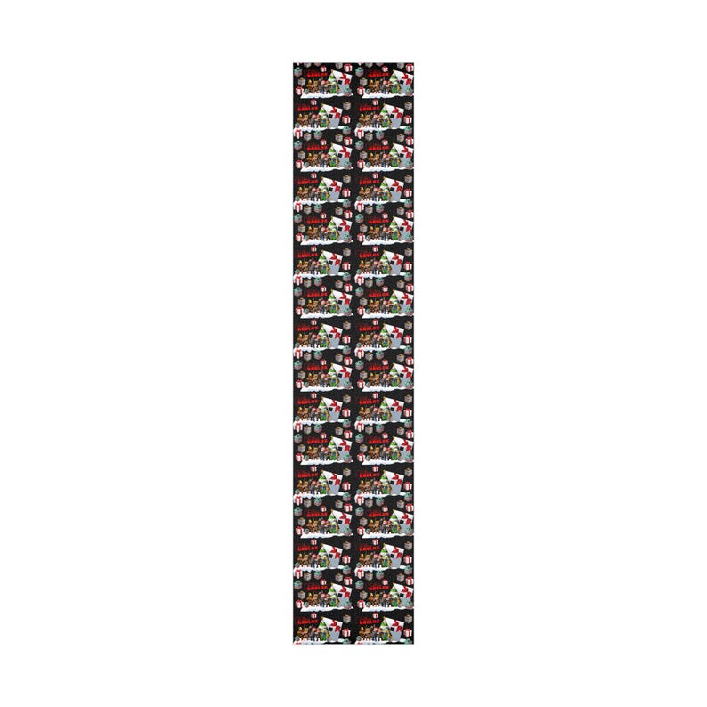 Roblox Gift Wrap Xmas – Christmas Fine Art Paper with Figures & Logo, 3 Sizes, Matte or Glossy, Perfect for Gifts 30" x 180"