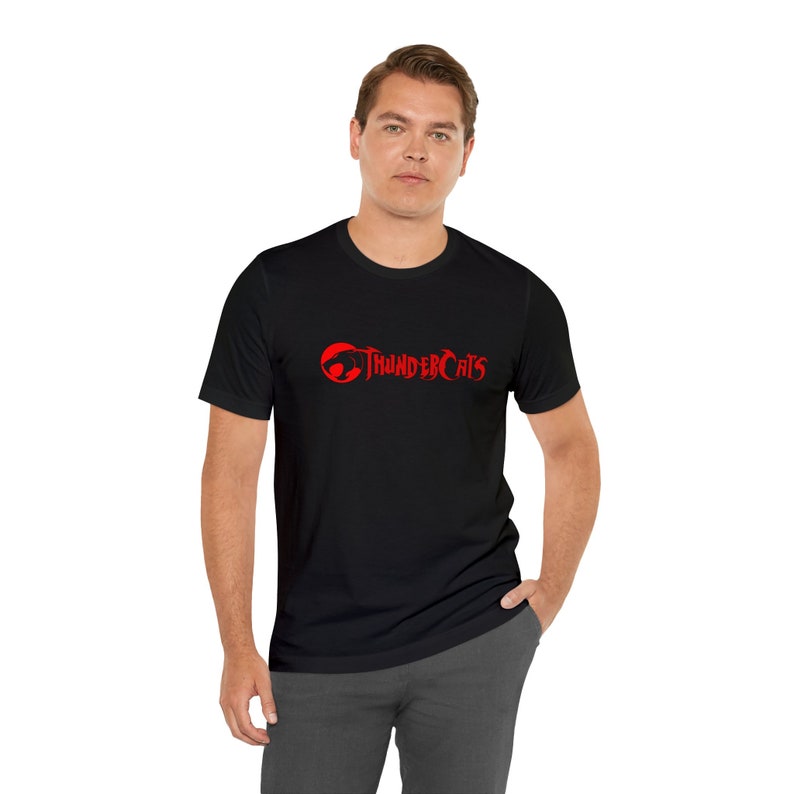 Thundercats Logo T-Shirt, Premium Unisex made from Airlume cotton, Retail-Fit, Fair Labor and Platinum Wrap, ideal for fans and nostalgia image 9