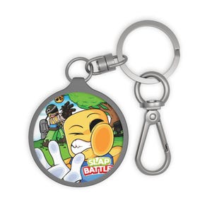 Slap Battles Keyring - Stylish Roblox Accessory, Robust Keychain, Perfect as a Gift for Birthday, Christmas