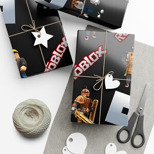 Roblox Gift Wrap Roll – Single-Sided Print, Matte or Glossy, 3 Lengths, Supplied Rolled, for Children's Birthdays, Christmas, Fans image 5