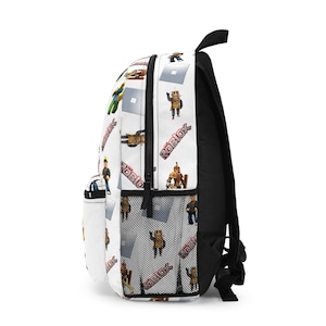 Roblox Backpack for School, Stylish, Robust with Laptop Compartment, Water Resistant, Comfortable, Perfect for Fans image 4