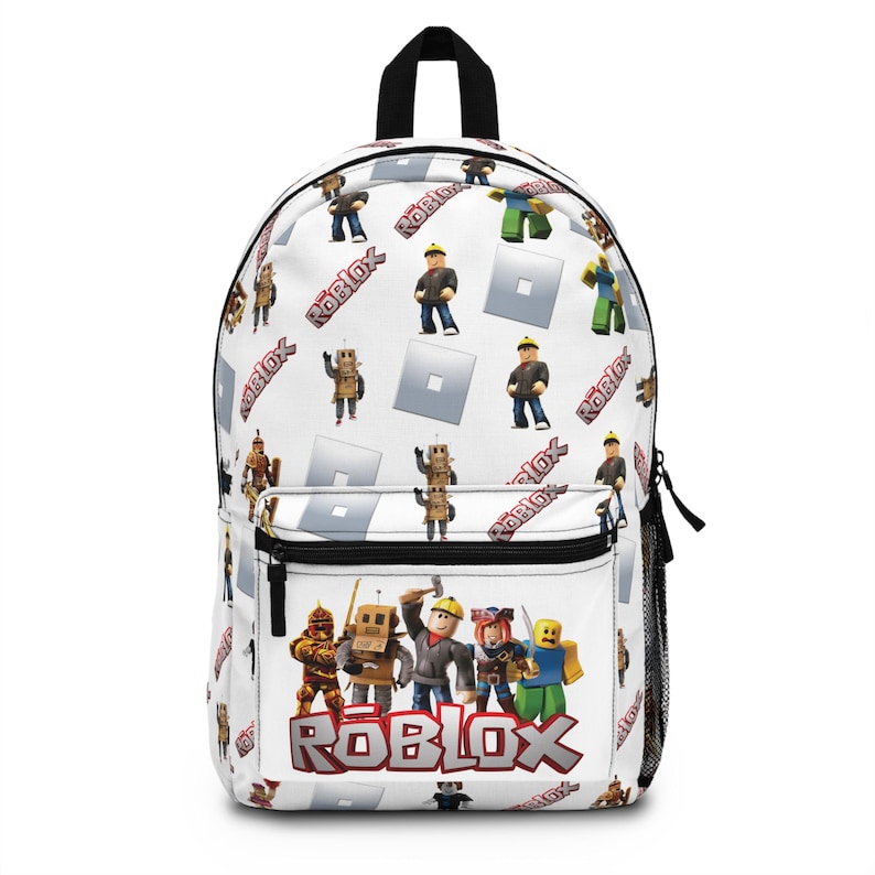 Roblox Backpack for School, Stylish, Robust with Laptop Compartment, Water Resistant, Comfortable, Perfect for Fans image 2