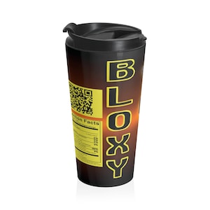 Taza de viaje de acero inoxidable Bloxy Cola Roblox, 15 oz (0,44 l), regalo para niños