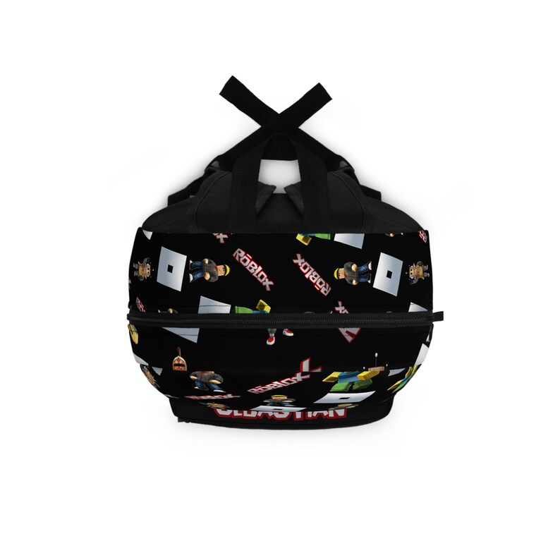 Zaino Roblox personalizzato con il tuo nome | Resistente e impermeabile per la scuola, viaggi e avventure, ritorno a scuola, regalo perfetto immagine 5