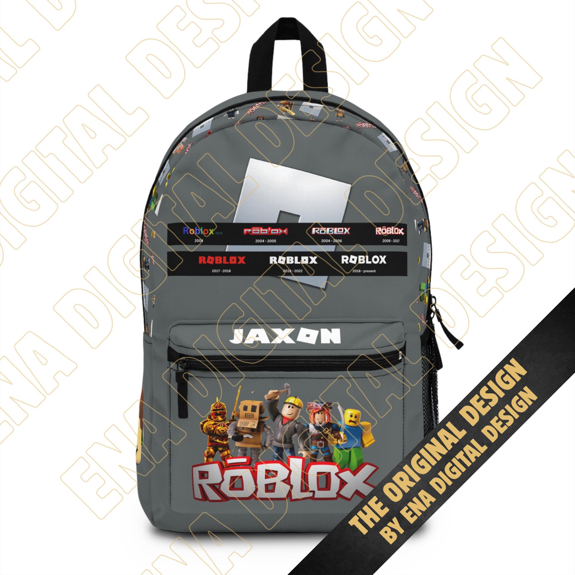 Personalized Roblox Backpack Your Name or Nickname, Versatile