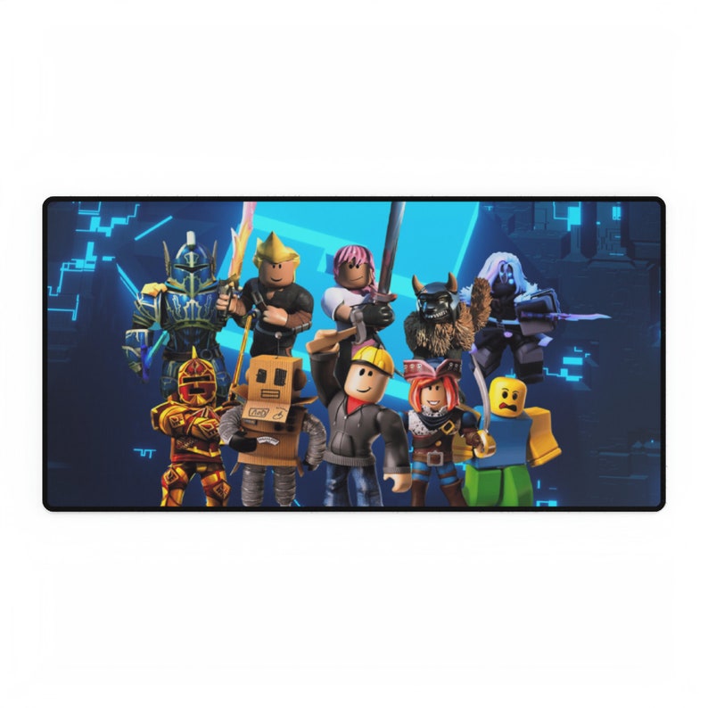 Roblox Figures Desk Mat Mouse Pad Scratch-resistant, Non-slip, in 3 ...