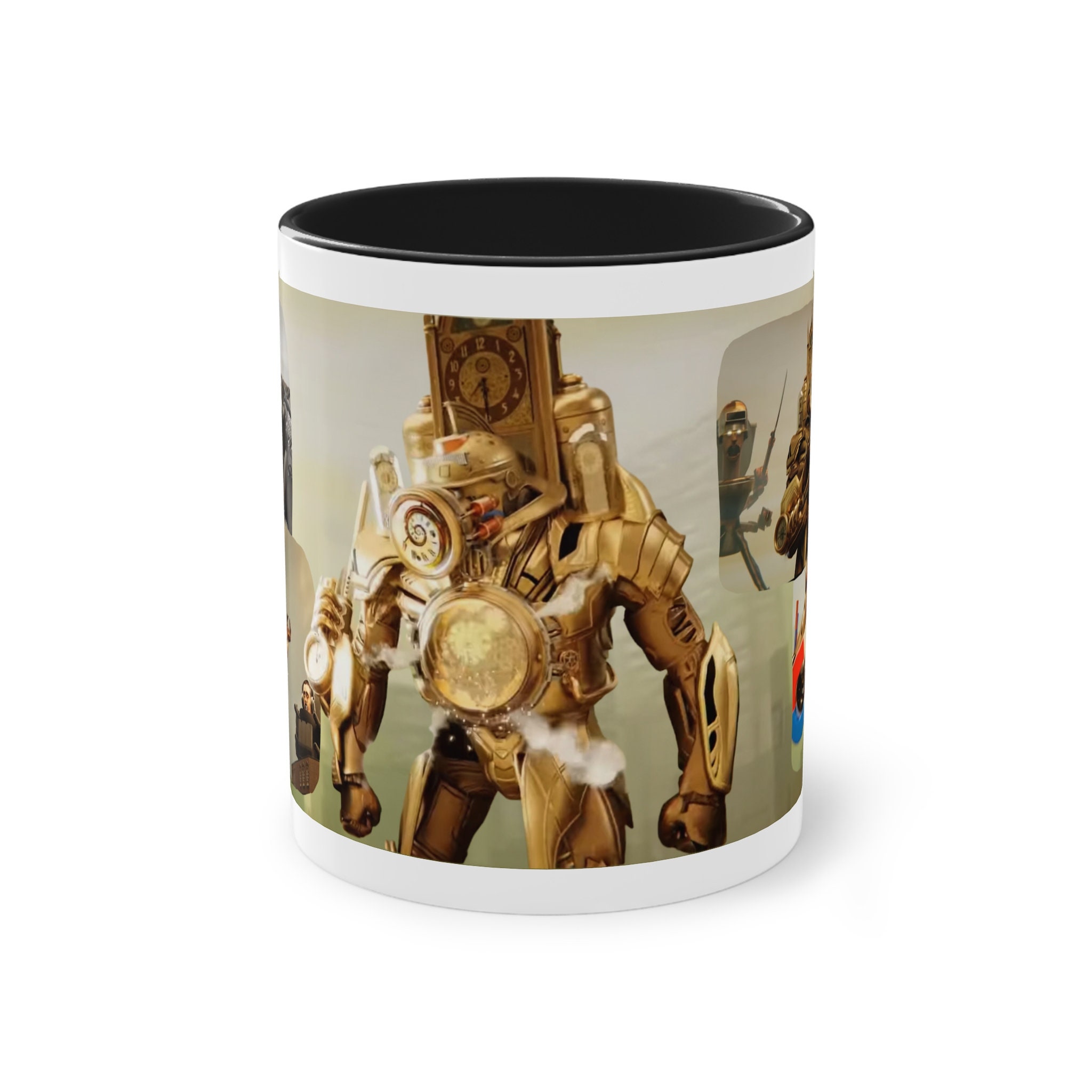 Skibidi Toilet Design Mug - Colorful ceramic mug for kids and fans of the YouTube series, 11 oz, 5 designs, dishwasher & microwave safe