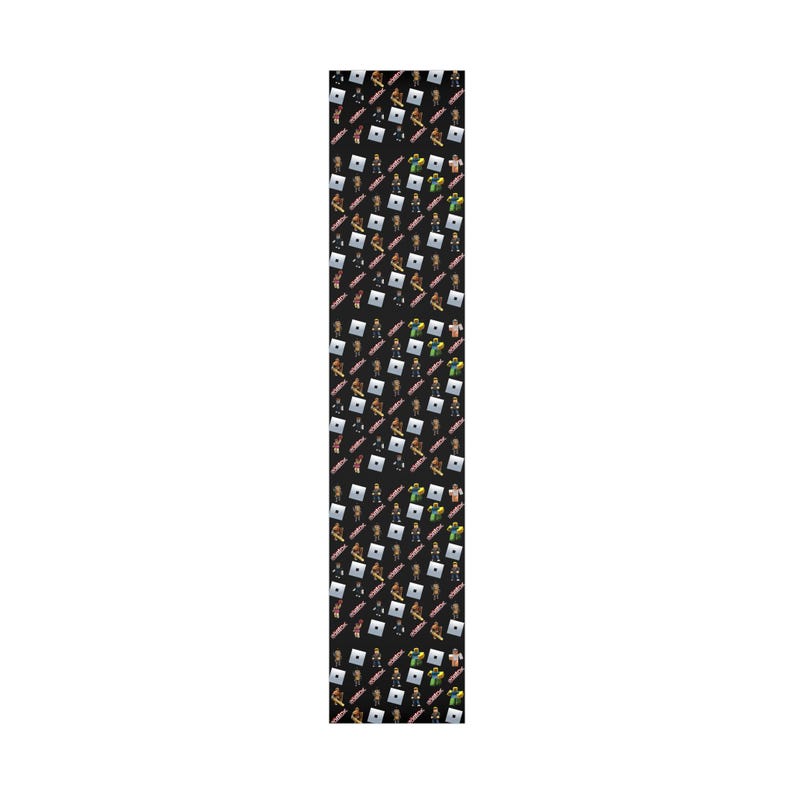 Roblox Gift Wrap Roll – Single-Sided Print, Matte or Glossy, 3 Lengths, Supplied Rolled, for Children's Birthdays, Christmas, Fans 30" x 180"