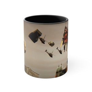 Skibidi Toilet Mug, 11oz Ceramic Mug, Two-Tone, BPA-Free, Microwave & Dishwasher Safe, with C-Handle – Perfect for Fans image 2