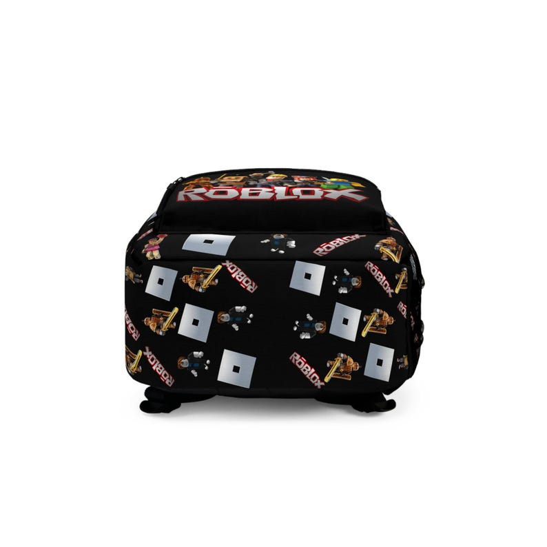 Zaino Roblox personalizzato con il tuo nome | Resistente e impermeabile per la scuola, viaggi e avventure, ritorno a scuola, regalo perfetto immagine 6