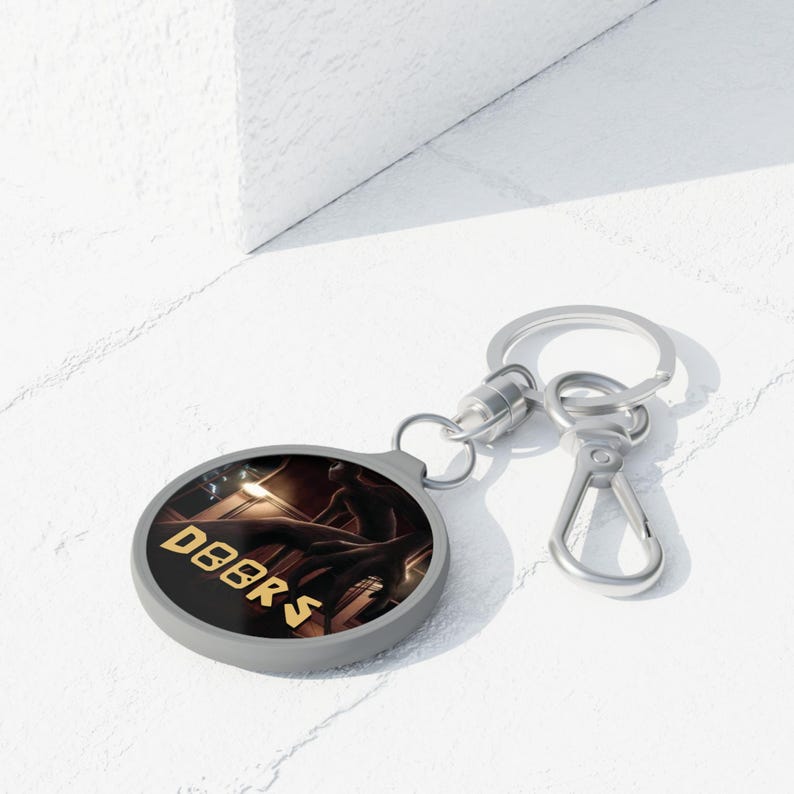 Roblox DOORS Keyring Creepy, Mysterious, Cool, Accessory for Fans